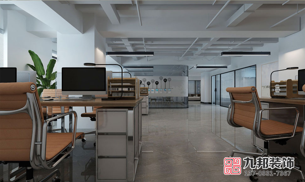 石家莊現代化風格的辦公室裝修設計